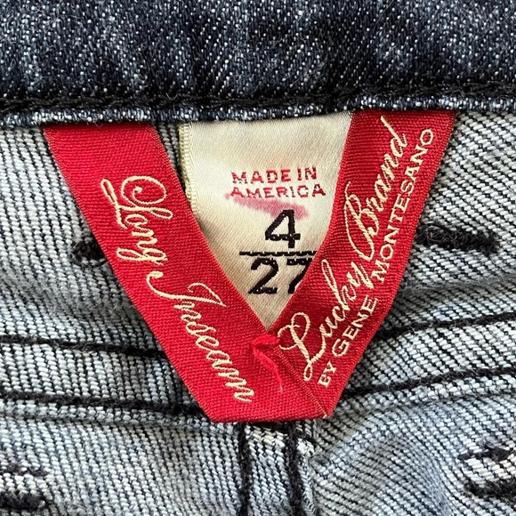 Lucky Brand Boot Cut Zoe Jeans Womens size 4/27 Boho Western Cowgirl Rodeo - Picture 7 of 11